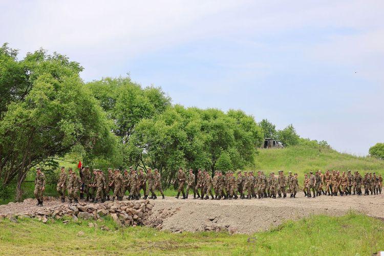 Military-historical reconstruction of the Battle of Moscow | 80th anniversary of Victory