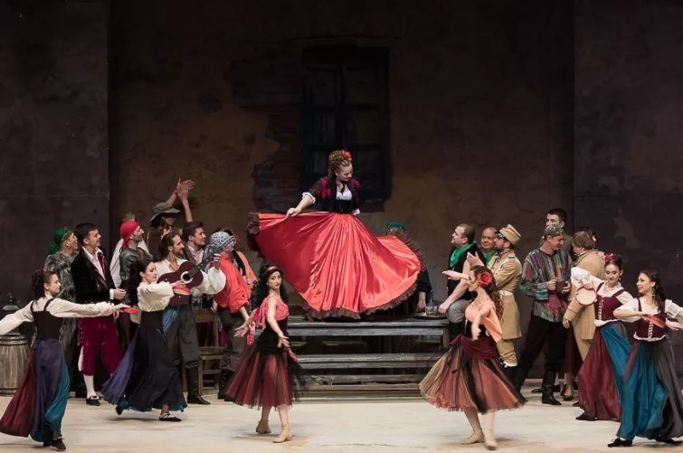 Опера "Кармен" на Приморской сцене Мариинского театра